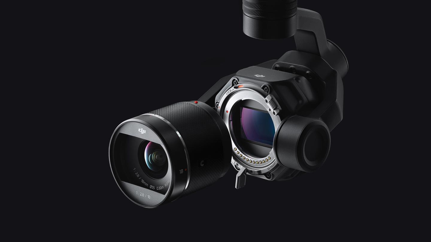 The Inspire 3's gimbal camera features a full-frame CMOS sensor capable of 8K video and 44.69-MP photos