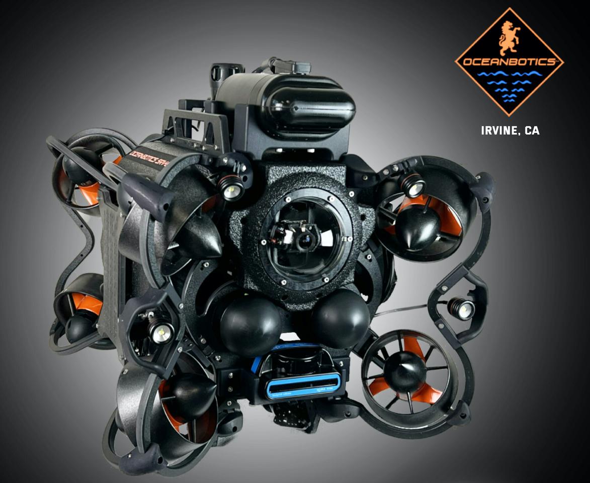 The SRV-8X can be equipped with sensors such as sonar modules