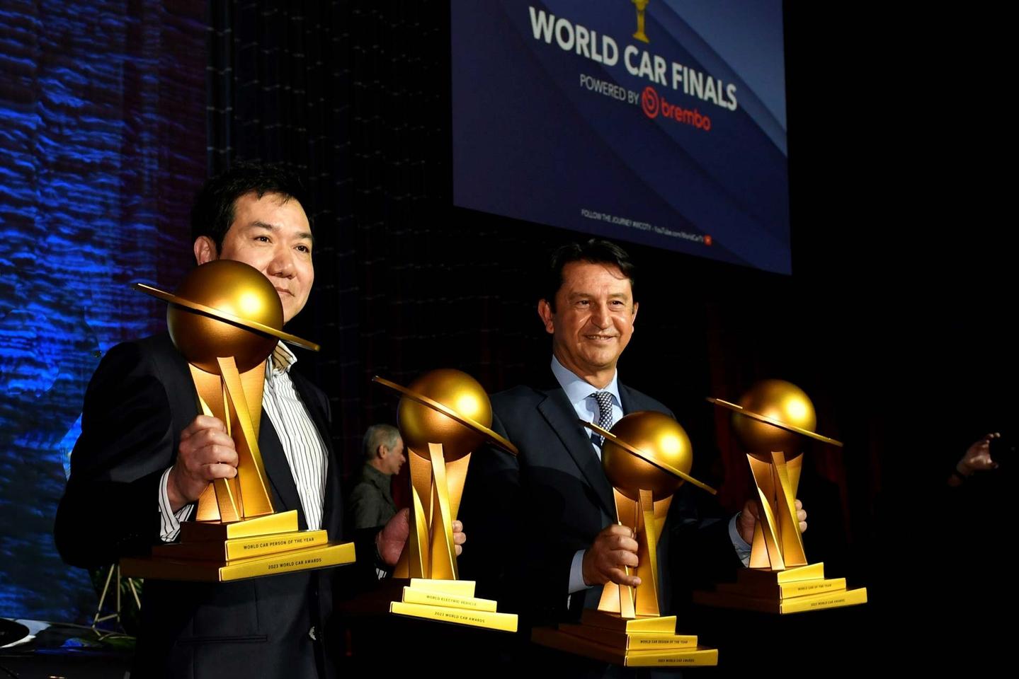 In winning the World Car of the Year, the World Electric Car of the Year, the World Car Design of the Year and the World Car Person of the Year, Hyundai took out four of the seven World Car awards for 2023. Its wins in the first three of those categories was a repeat of the Hyundai Ioniq 5's victories in those same categories in 2022.