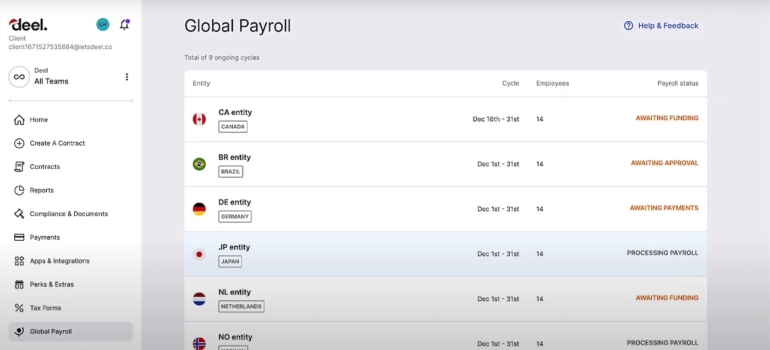 Deel Payroll Review (2023): Pricing, Features, Pros and Cons
