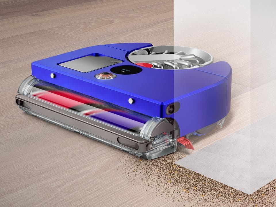 No dirty area near a wall can stop this machine
