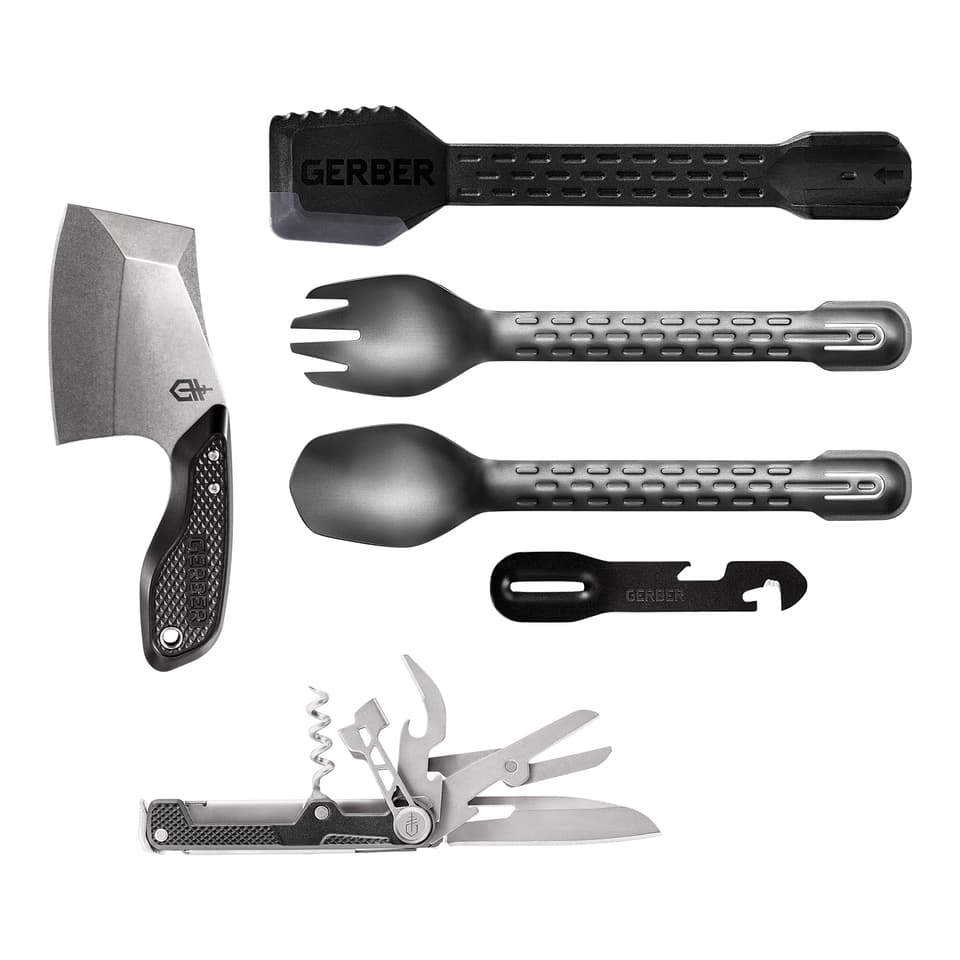 All the components of the Around Camp Kit combine to streamline packing ... although an included case to store them all would really help streamline things
