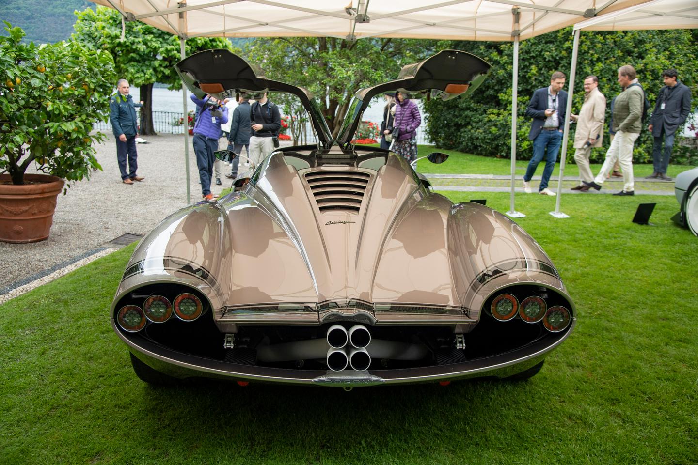 If you haven't heard of a Pagani Codalunga, you're in luck because Pagani entered the Codalunga prototype in the Concorso d’Eleganza Design Award for Concept Cars & Prototypes this year, which it won. Exclusive Car Registry lists The Keybridge Collection as having a Codalunga but we're not sure if the car has yet been delivered.