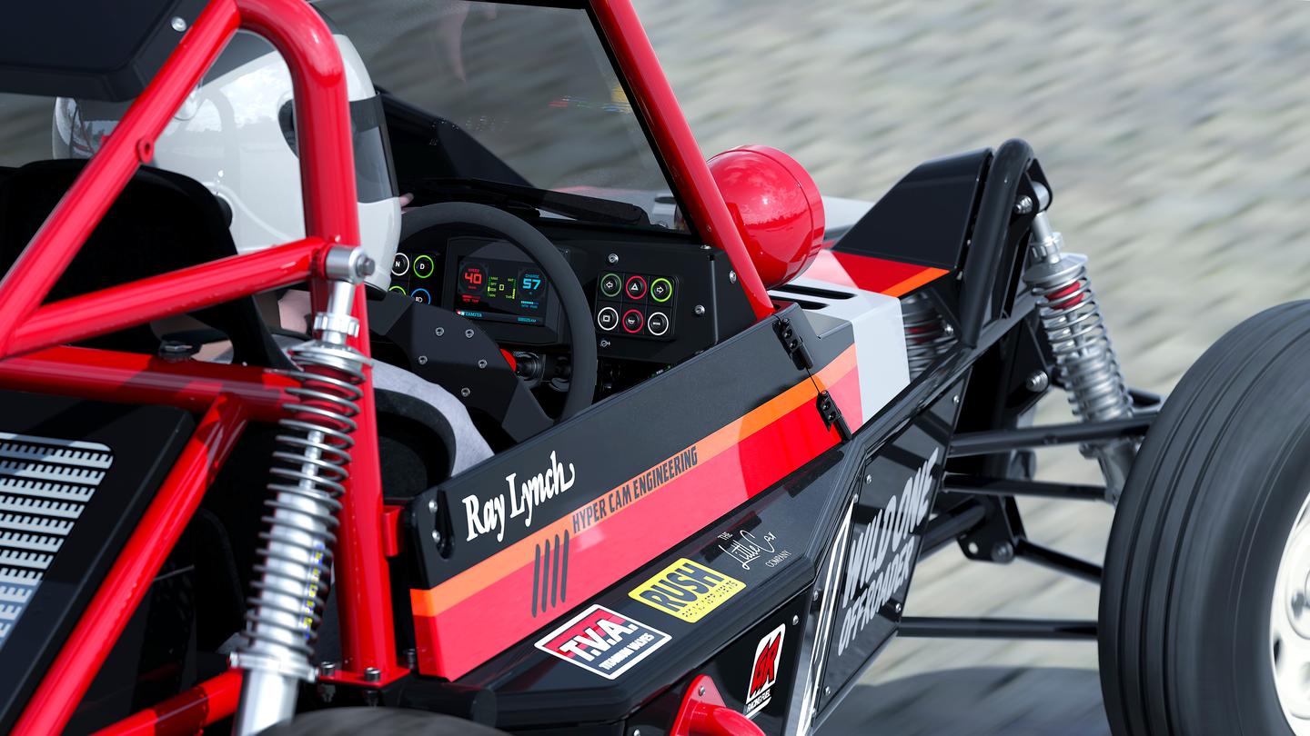 Five-inch digital screen and long-travel Bilstein suspension