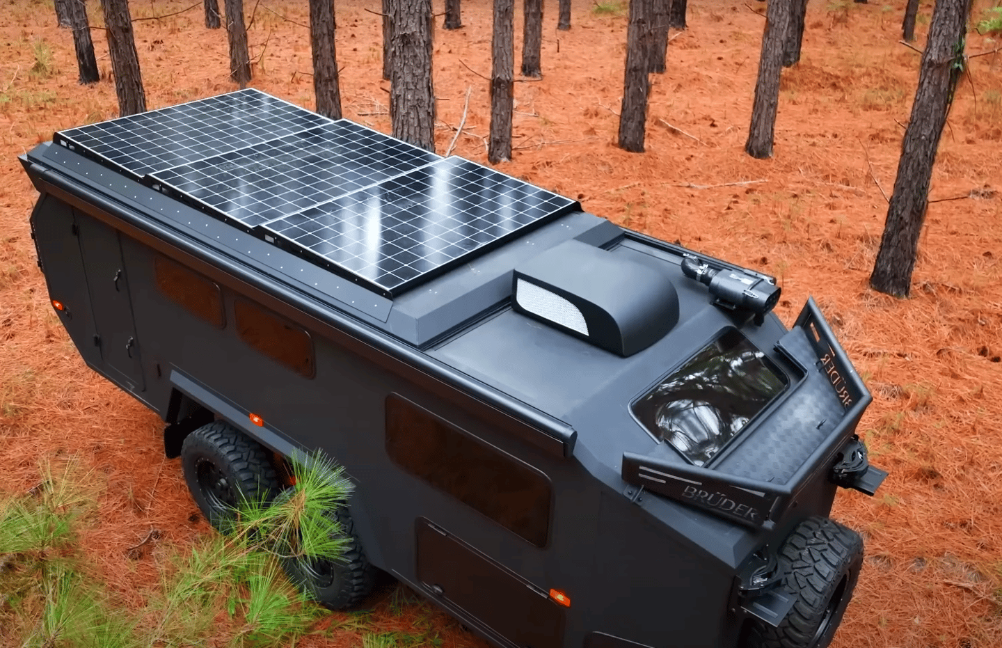 The EXP-7 comes standard with 1,245 watts of solar charging