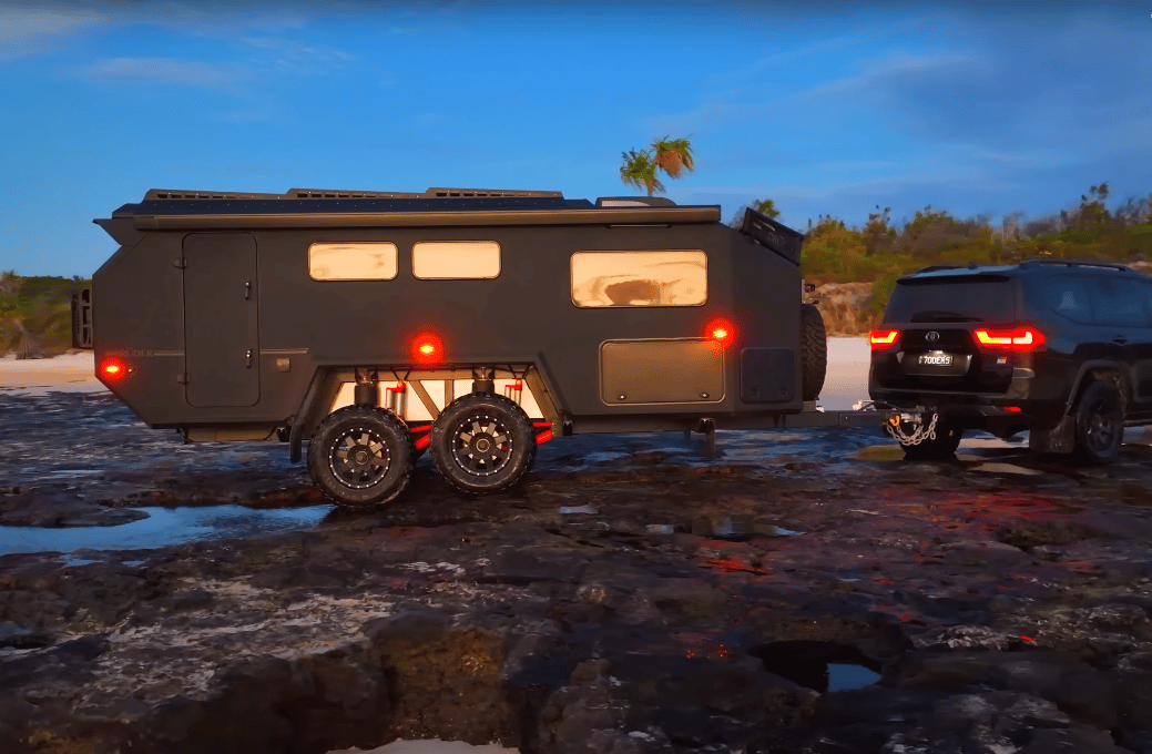 Like the EXP-8, and unlike the EXP-6, the Bruder EXP-7 has entry doors toward the rear of both left and right sides