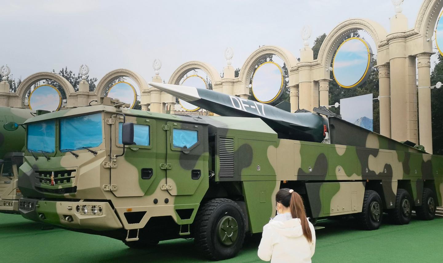 The DF-17 ballistic missile is designed to carry and launch the DF-ZF hypersonic glide vehicle