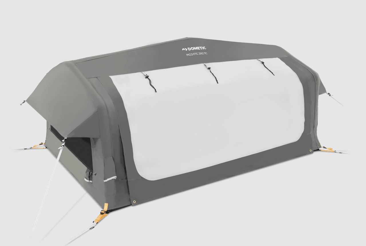 Dometic Pico FTC 2 with door closed up for full weather protection