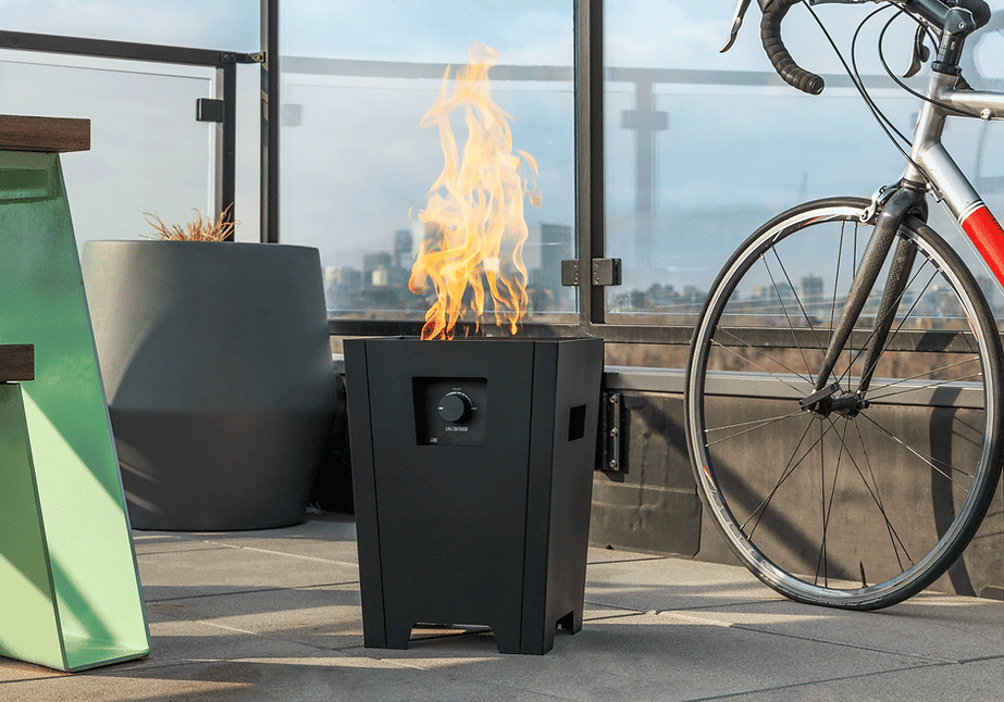 While it breaks down and travels more easily than most, the Firestorm can also be used at home