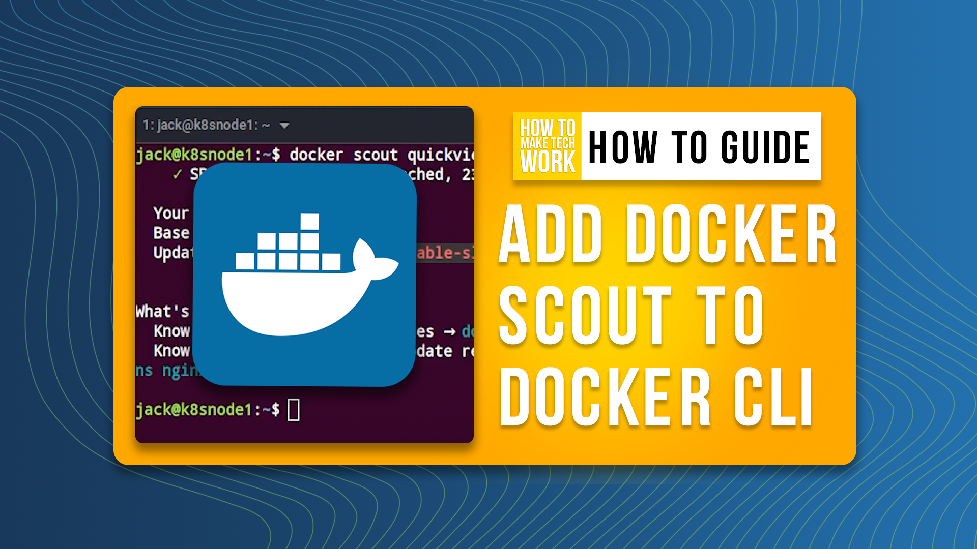 How to Add the Docker Scout Feature to the Docker CLI