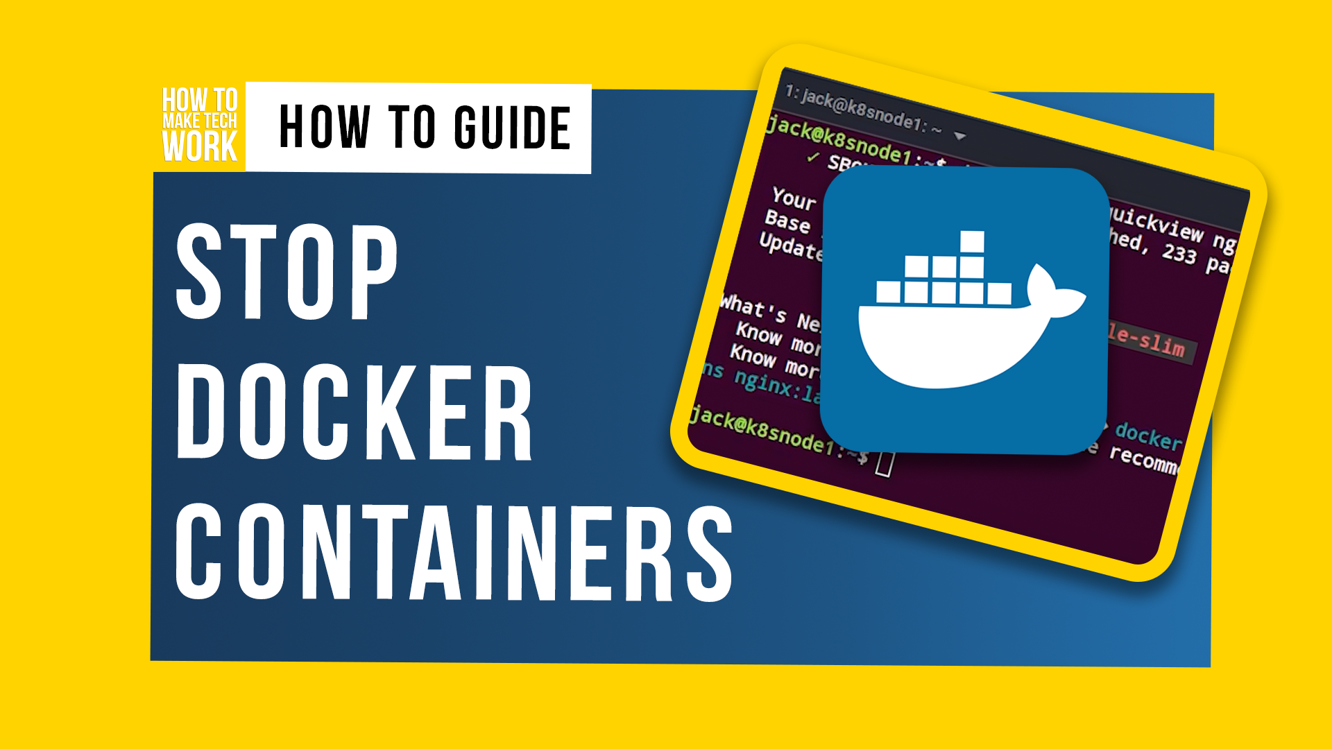 How to Stop and Remove All Docker Containers with 2 Simple Commands