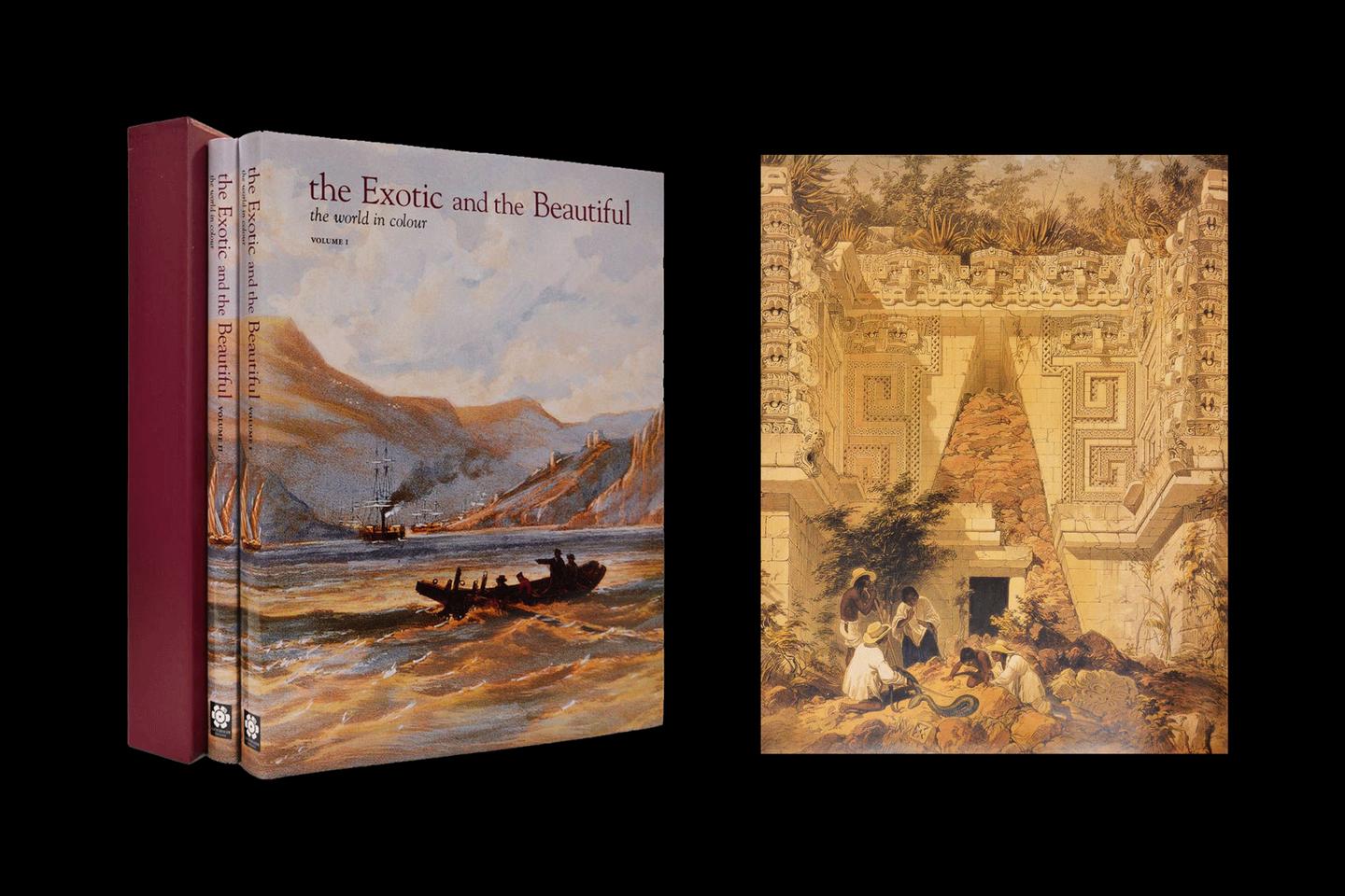 Norman Bobins collected the best of the illustrations from his collection and published it in a four-volume set entitled "The Exotic and the Beautiful: The World In Colour."