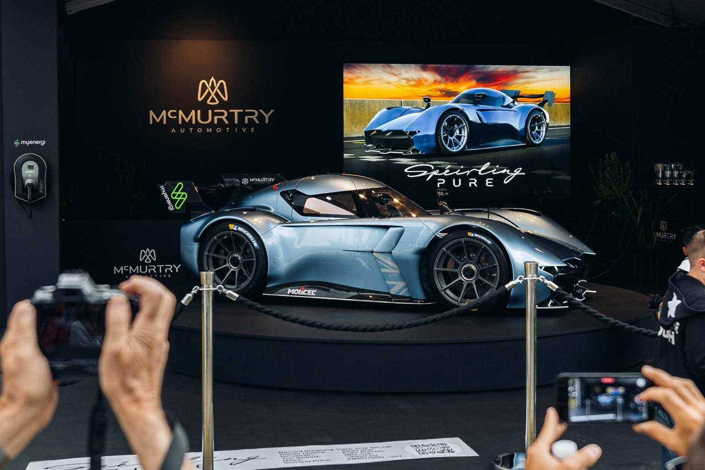 McMurtry's Spéirling Pure is an uncompromising single seater, track-only hypercar. The first production version surfaced at Goodwood and considering how fast it is, we expect quite a few orders were taken at the incredibly reasonable £820,000 price.