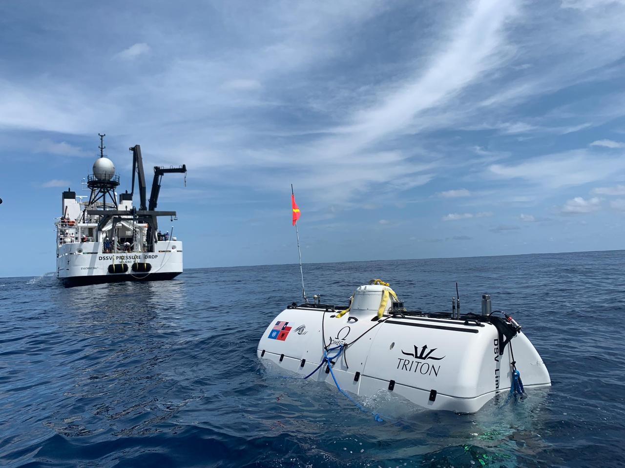 DSSV Pressure Drop with the DSV Limiting Factor preparing for an ultra-deep dive