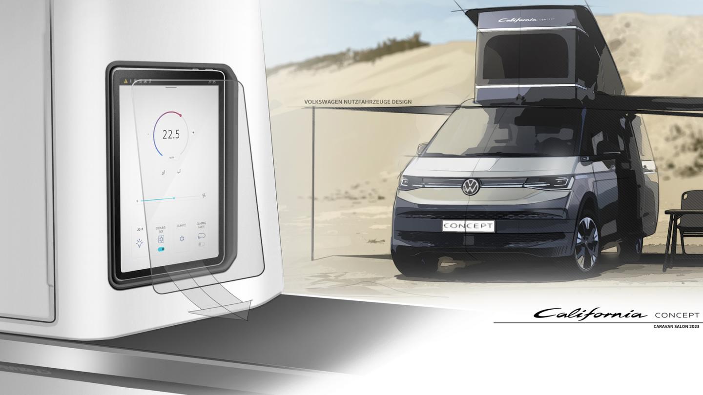 Volkswagen sneaks a first look at a tablet controller