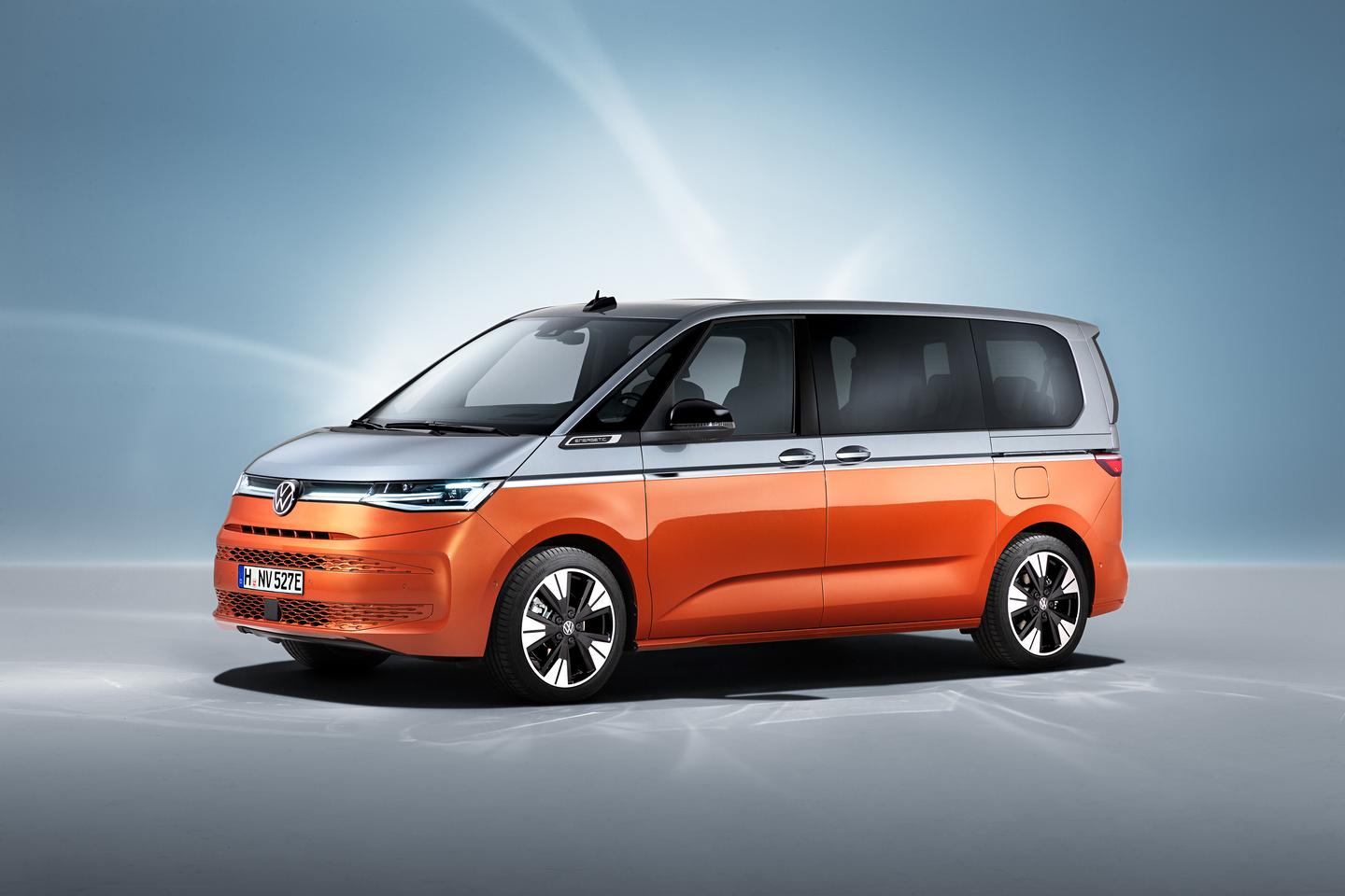 Volkswagen blends past, present and future into the styling of the new T7 Multivan