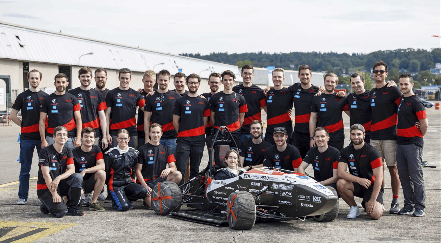 The Academic Motorsports Club Zurich (AMZ) team has been setting world records with these crazy-quick EVs since 2014