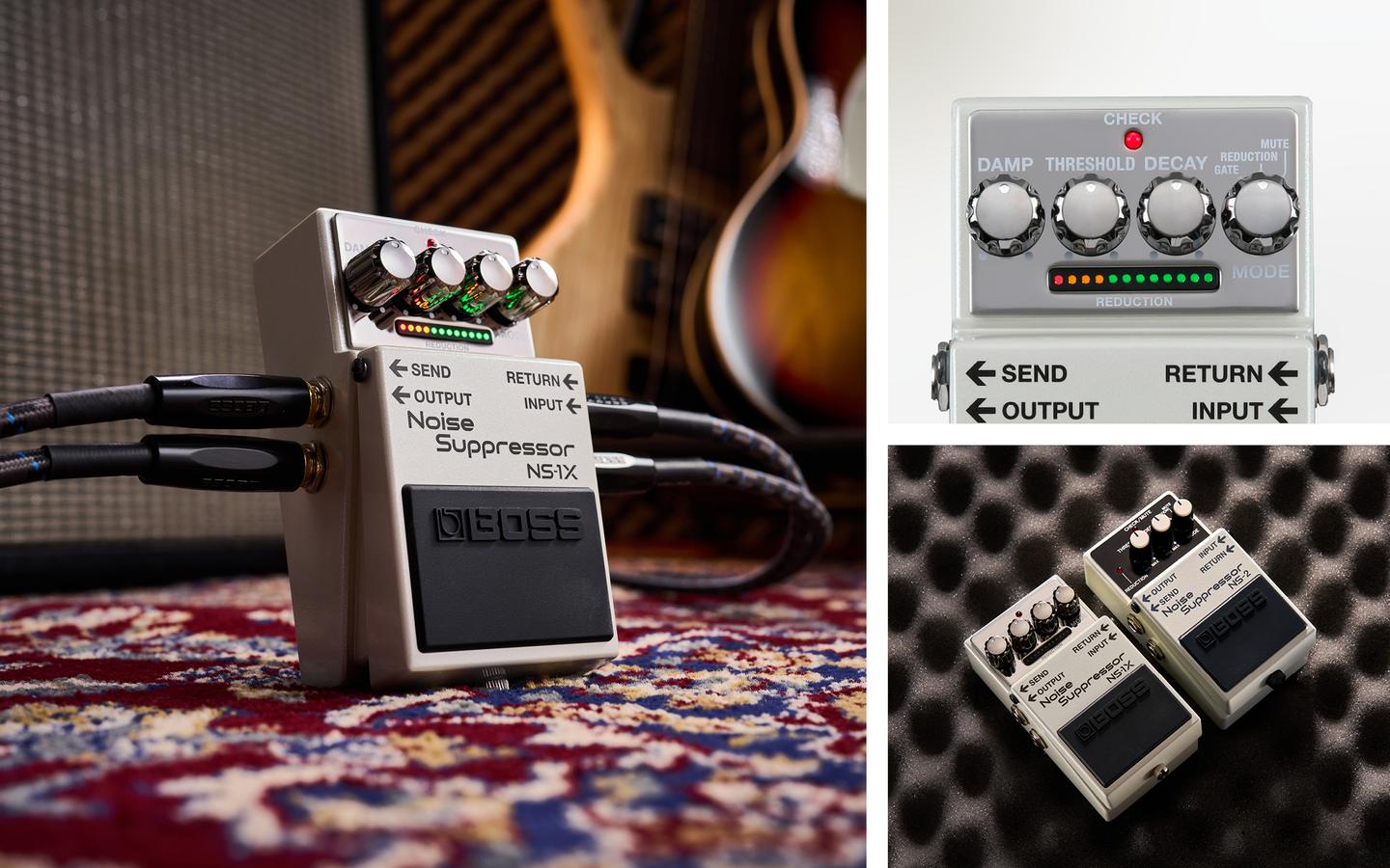 The NS-1X nixes noise without affecting tone or feel