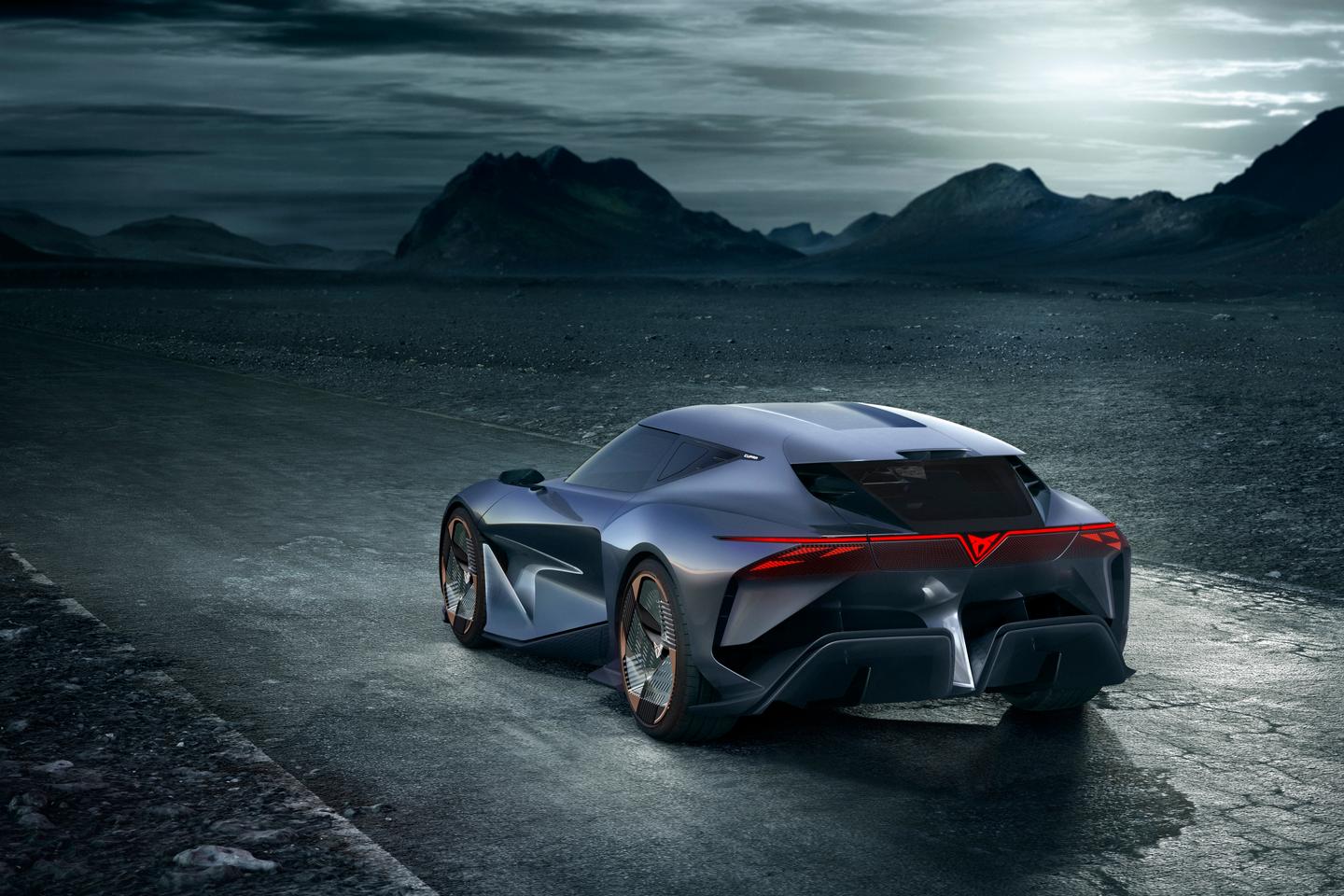 The Cupra DarkRebel Show Car