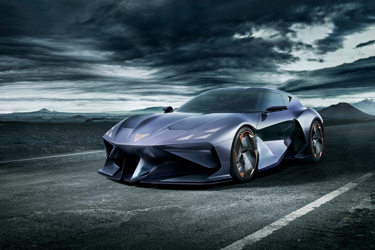 The Cupra DarkRebel Show Car