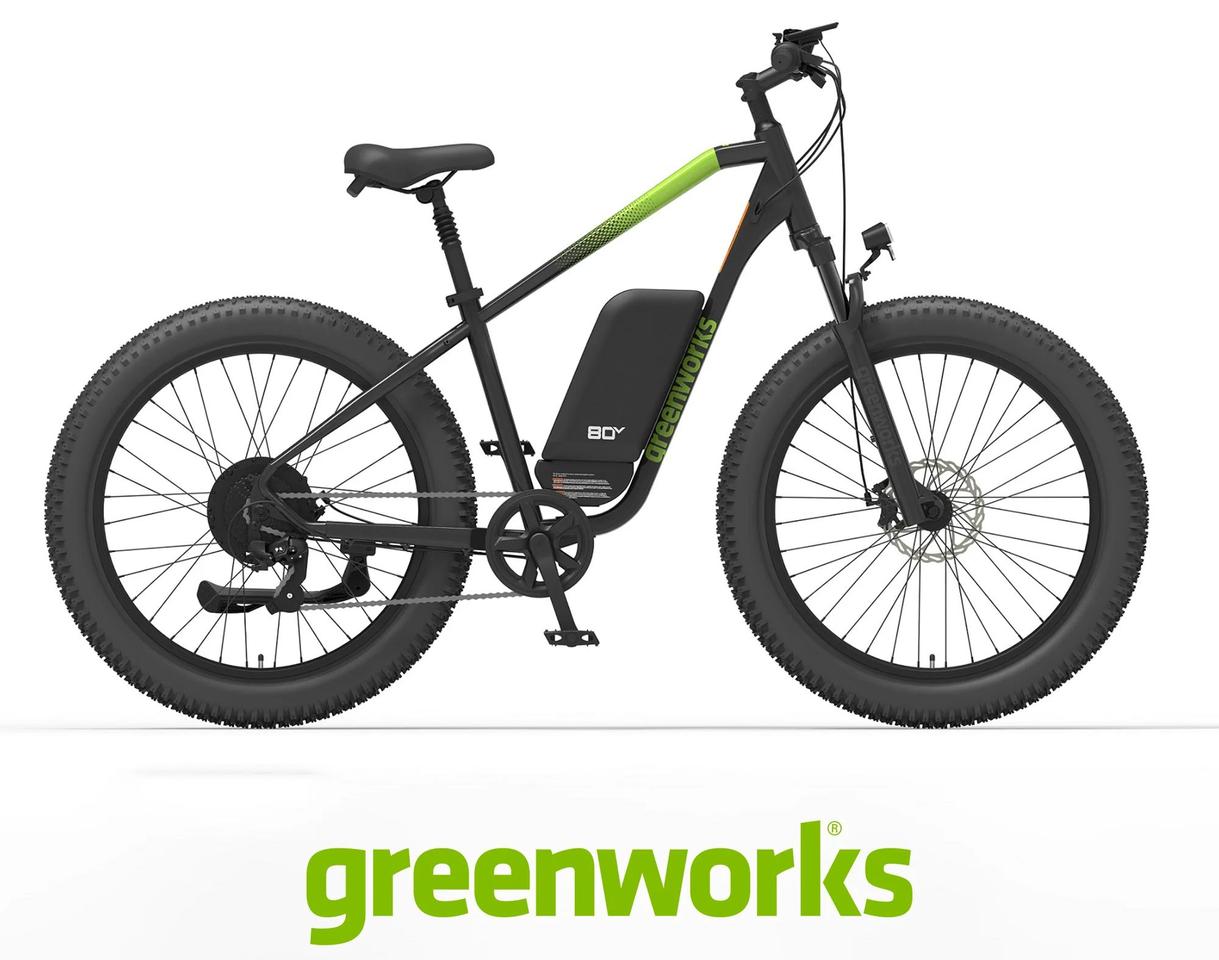 The All-Terrain Electric Bike "is designed to take the road less traveled, on the road or off"