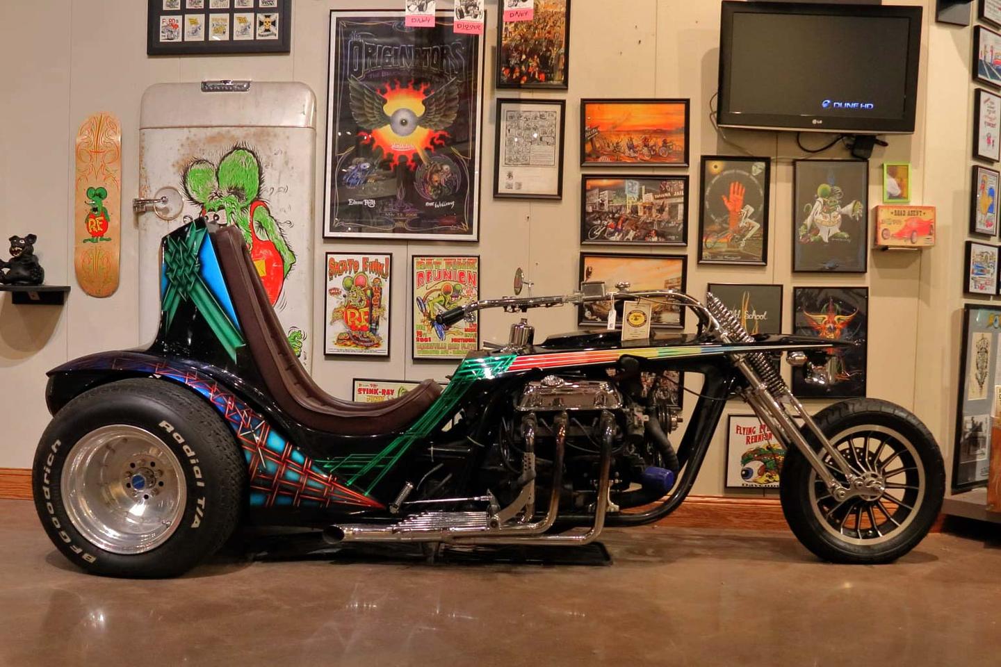 An iconic trike by an iconic character