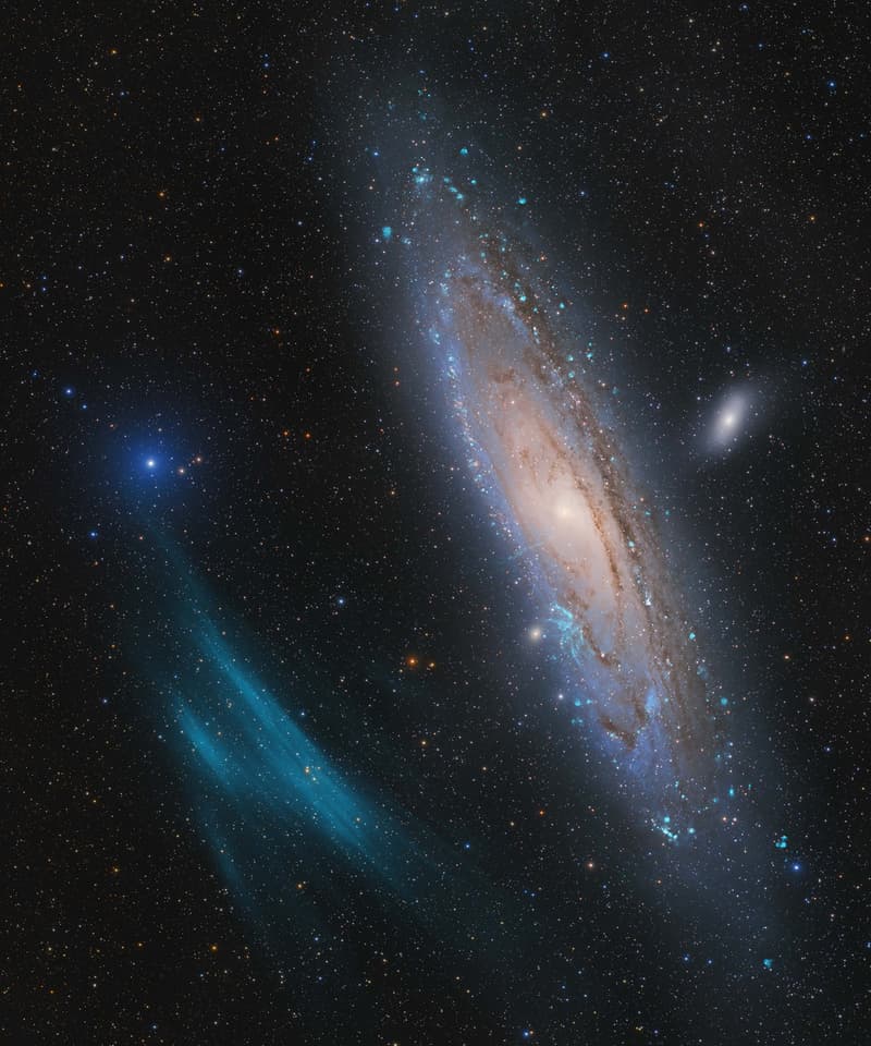 Overall Winner & Galaxies, Winner. "Andromeda, Unexpected"