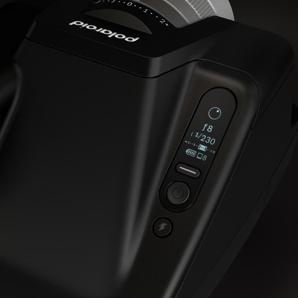 The I-2 is the first Polaroid camera to sport manual controls