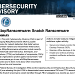 Read more about the article A Closer Look at the Snatch Data Ransom Group