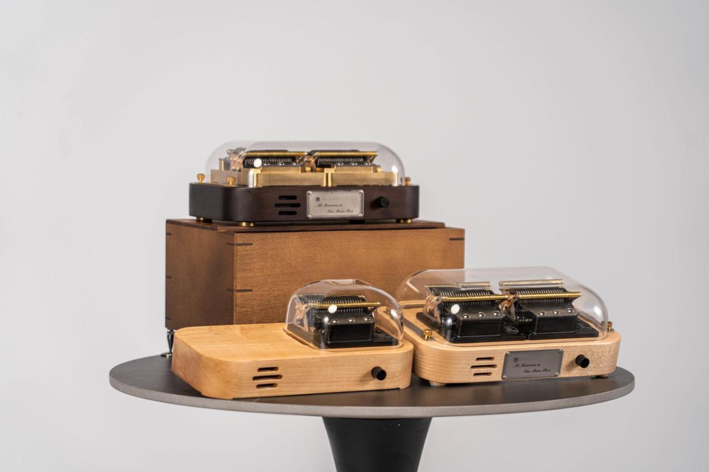 The new Muro Box family is made up of the flagship N40 Sublime (top), N40 Standard (bottom right) and the battery powered N20 Lite (bottom left)