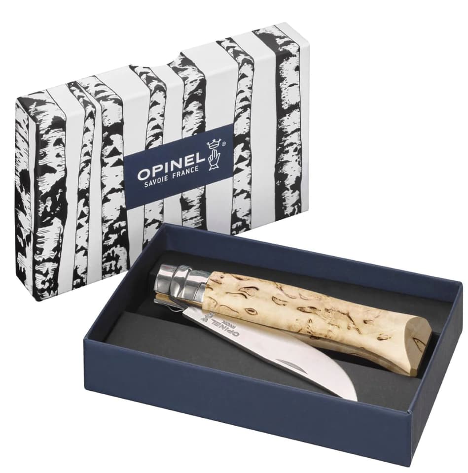 The No. 08 Sampo Curly Birch comes in a special box