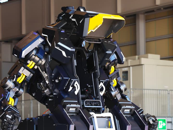 The Archax with its cockpit hatch open