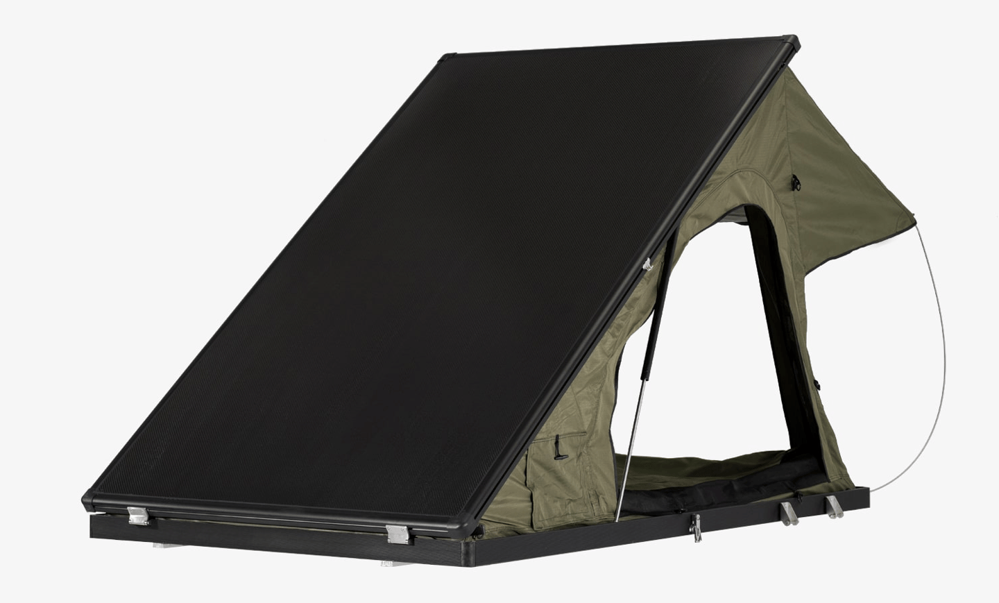 IO replaces the soft PVC with rigid carbon fiber