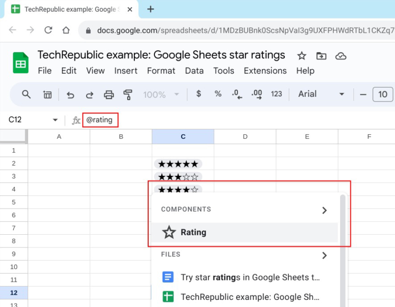 How to Use Stars in Google Sheets to Streamline Scoring