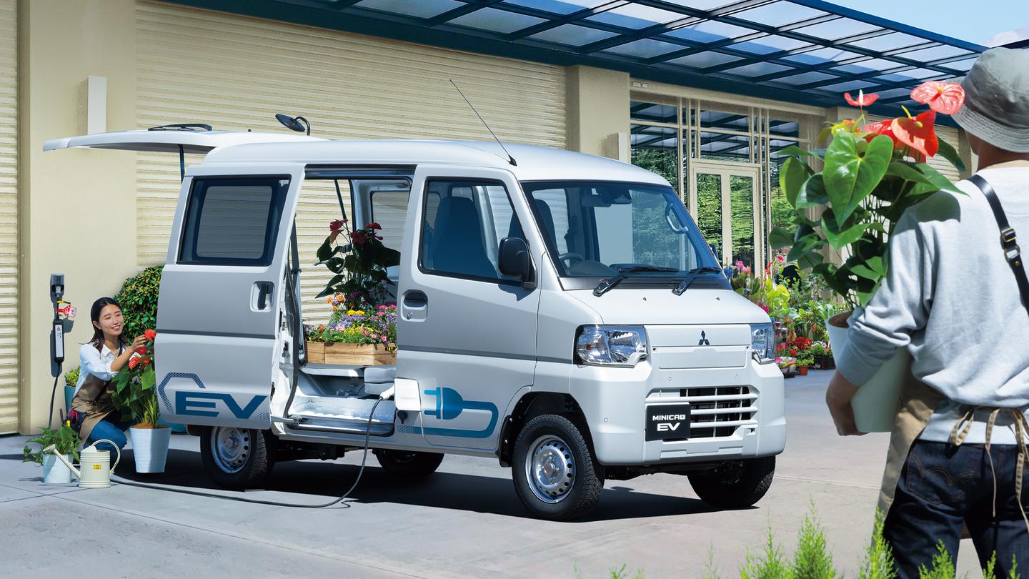 The Minicab EV's battery has 25% more capacity than its predecessor, which translates to up to 180 km per charge