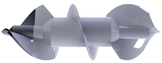 A rendering of one of the millirobots