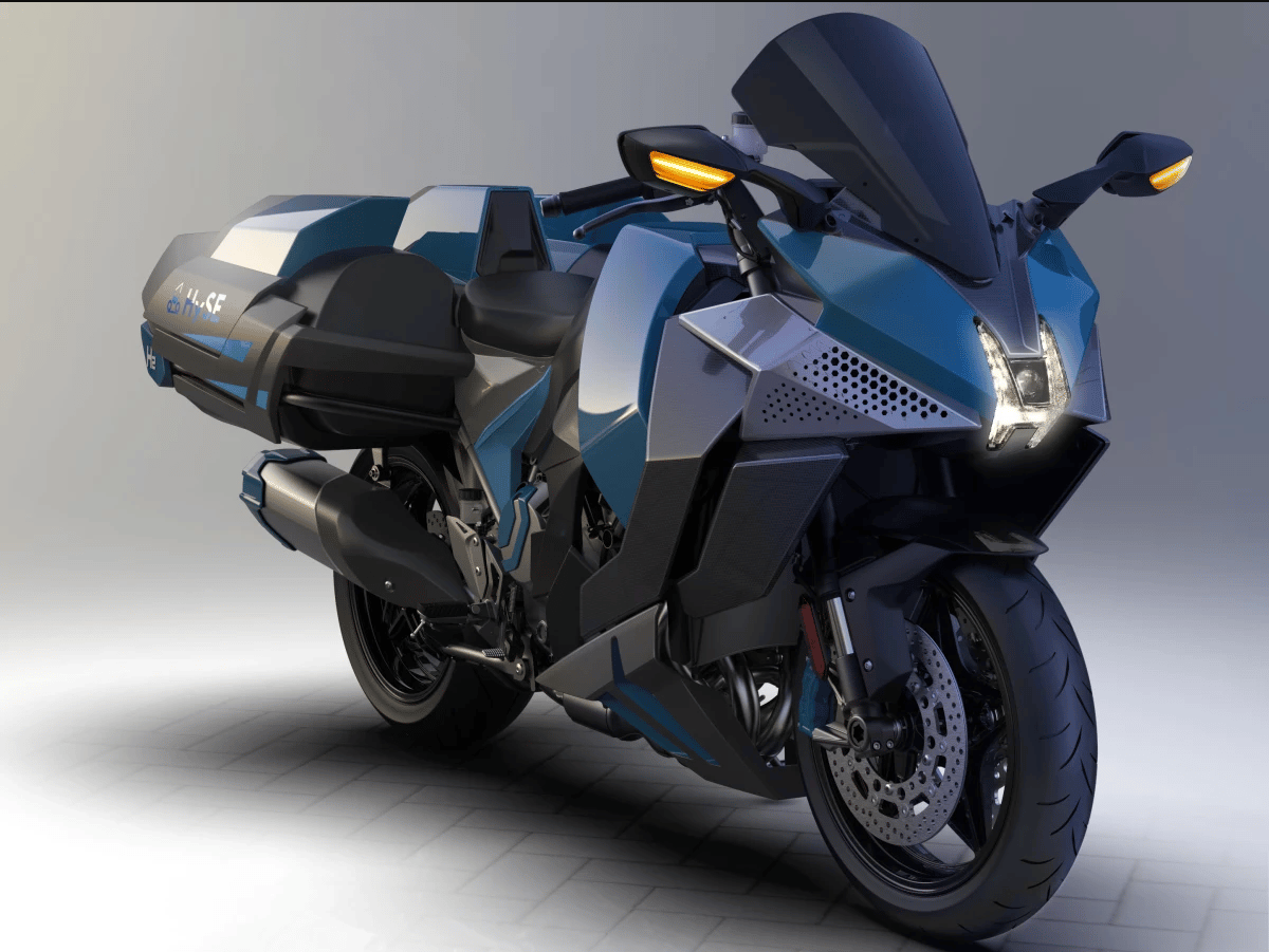 The hydrogen upgrade hasn't done much for the looks of the bike