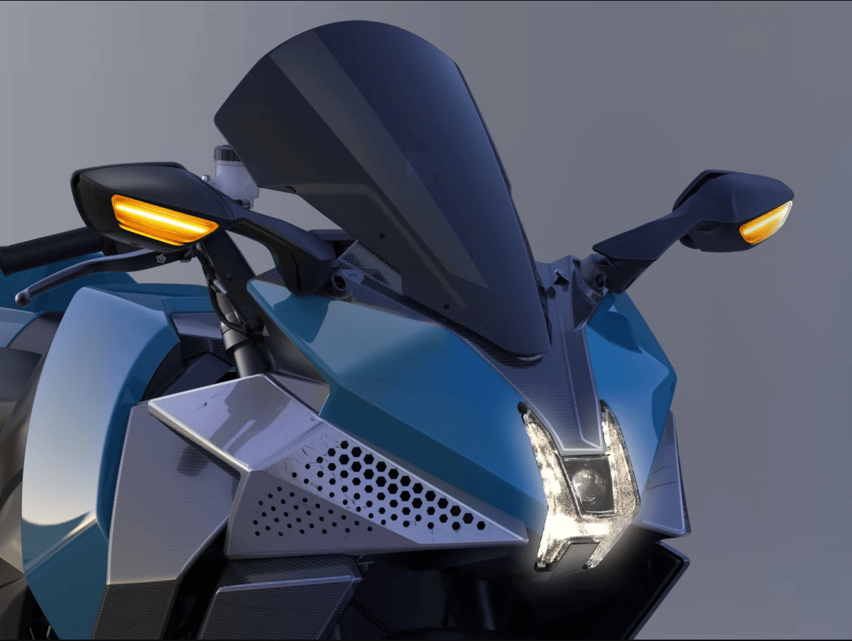 Aww, the headlight says H