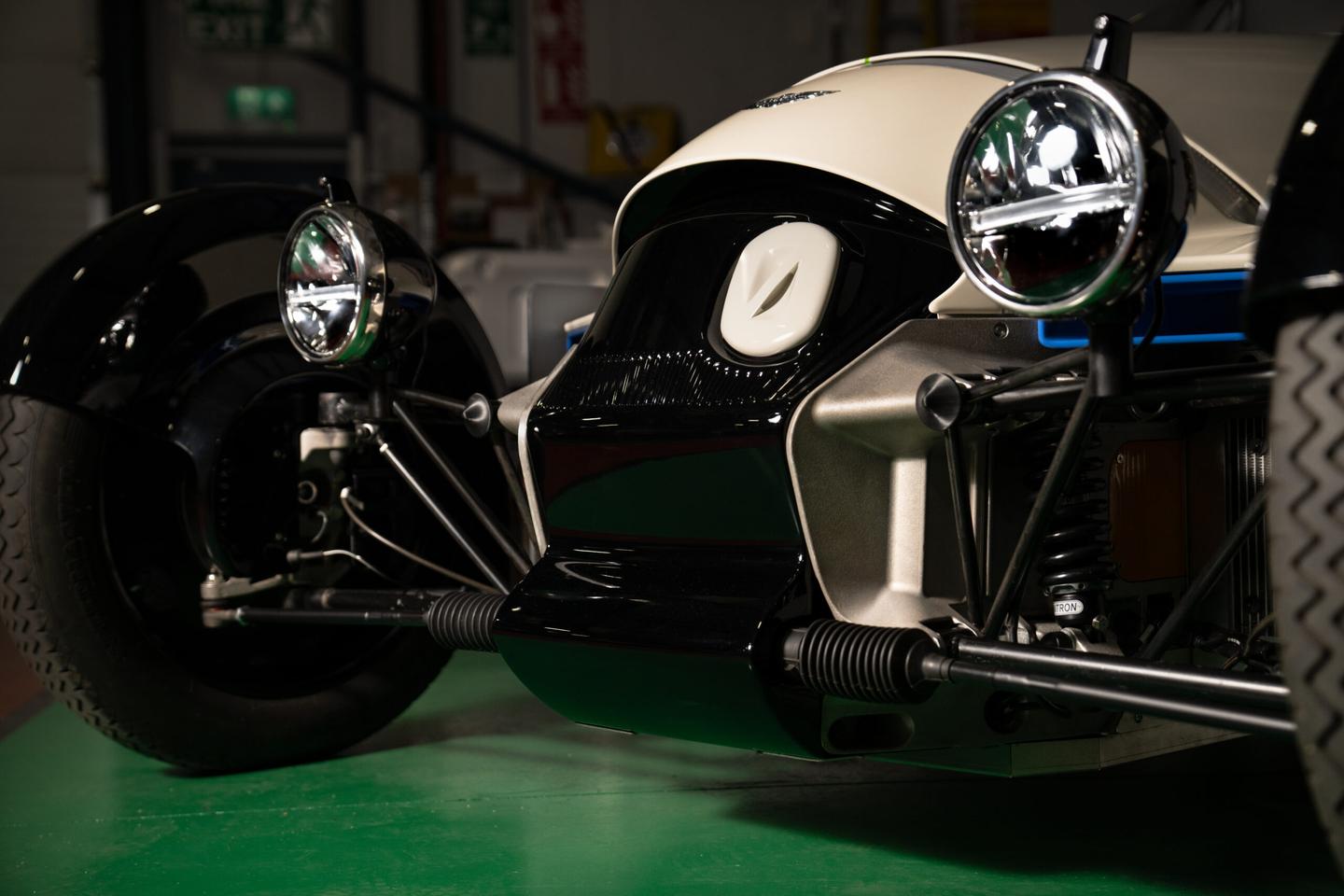 The front end has been redesigned for improved aerodynamic efficiency