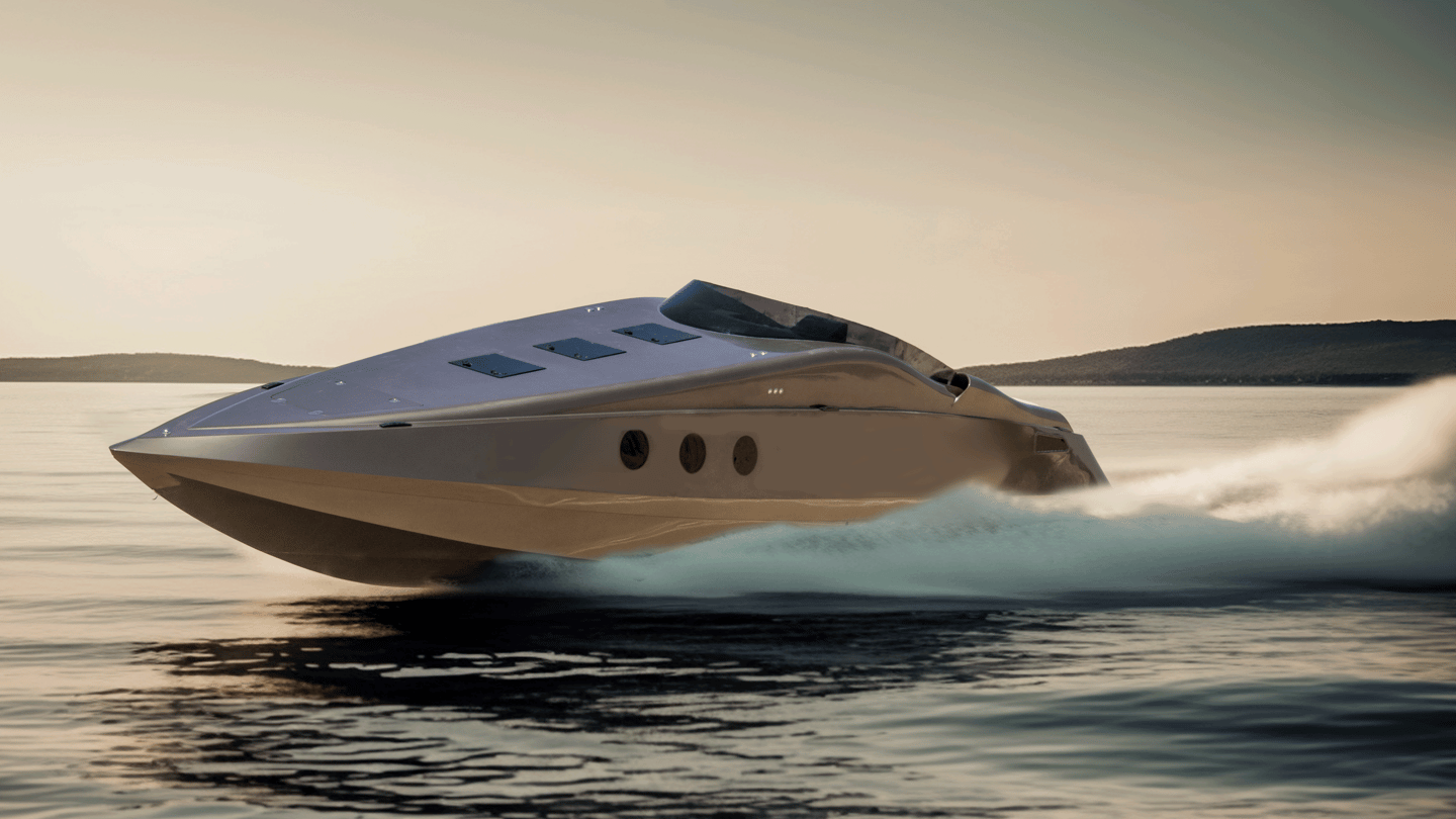 The all-new Mayla GT "represents a paradigm shift in the luxury sports boat sector," says Mayla