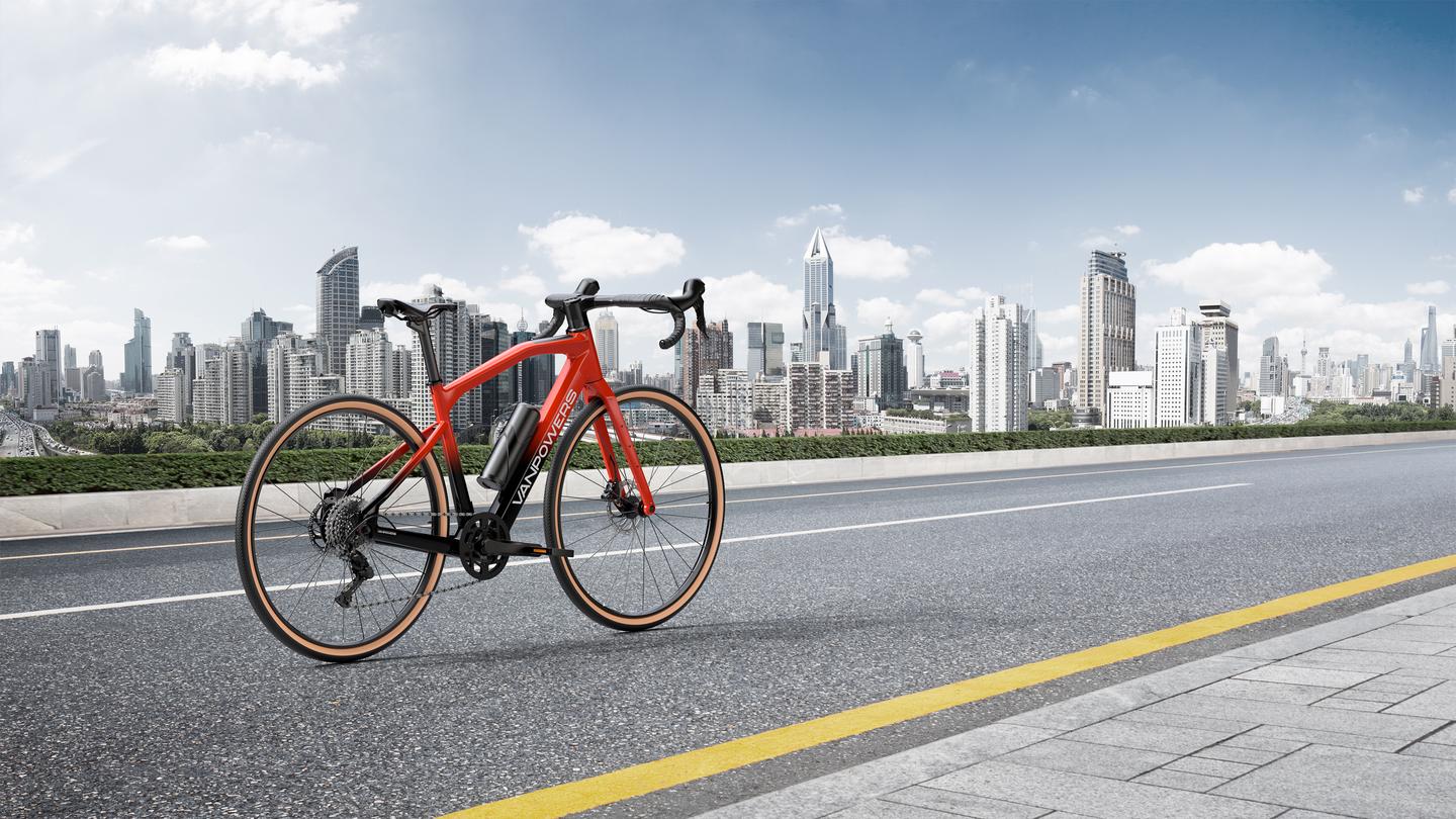 The UrbanCross ebike is designed to tackle road or gravel