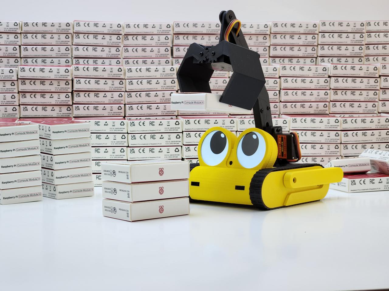Doly offers multiple Input/Output connection ports for expansion possibilities, and users can also 3D print custom parts to extend its capabilities