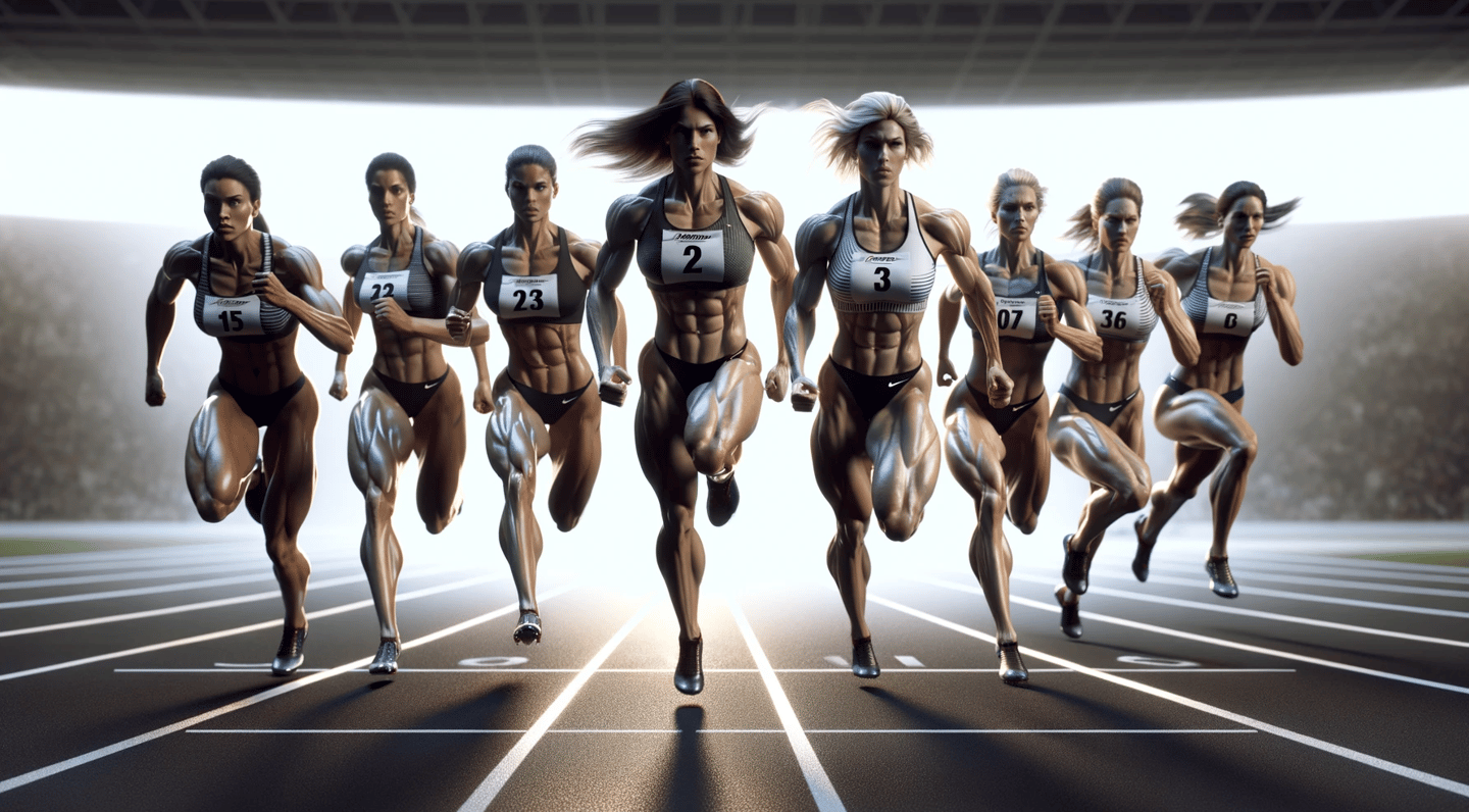 A sauced-up, super-human version of the Olympics