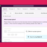 Read more about the article Slack Rolls Out Generative AI Search and Summarization