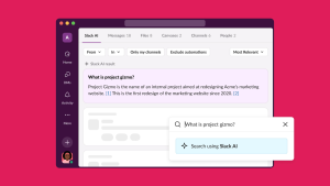 Slack Rolls Out Generative AI Search and Summarization