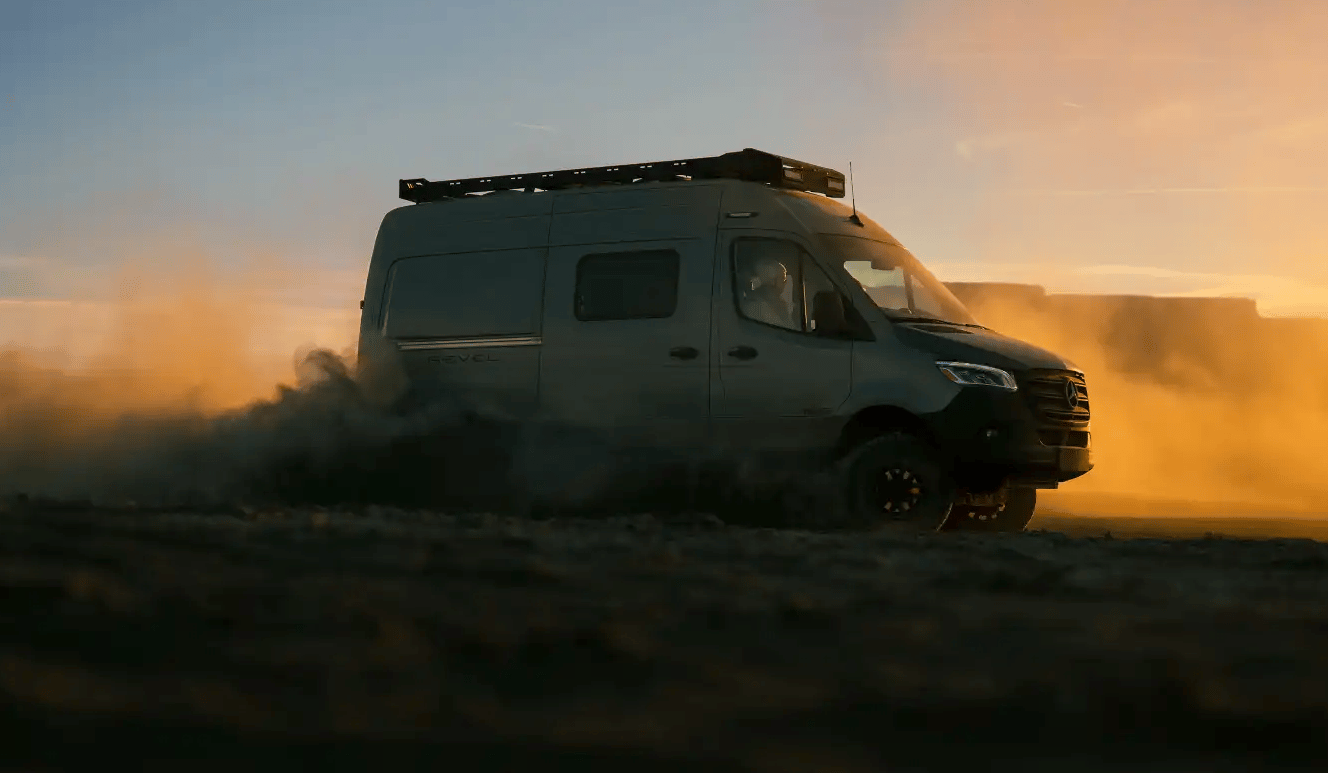 As always, the new Winnebago Revel is made to get dirty ... but it's designed to do it for longer periods between washing and garaging