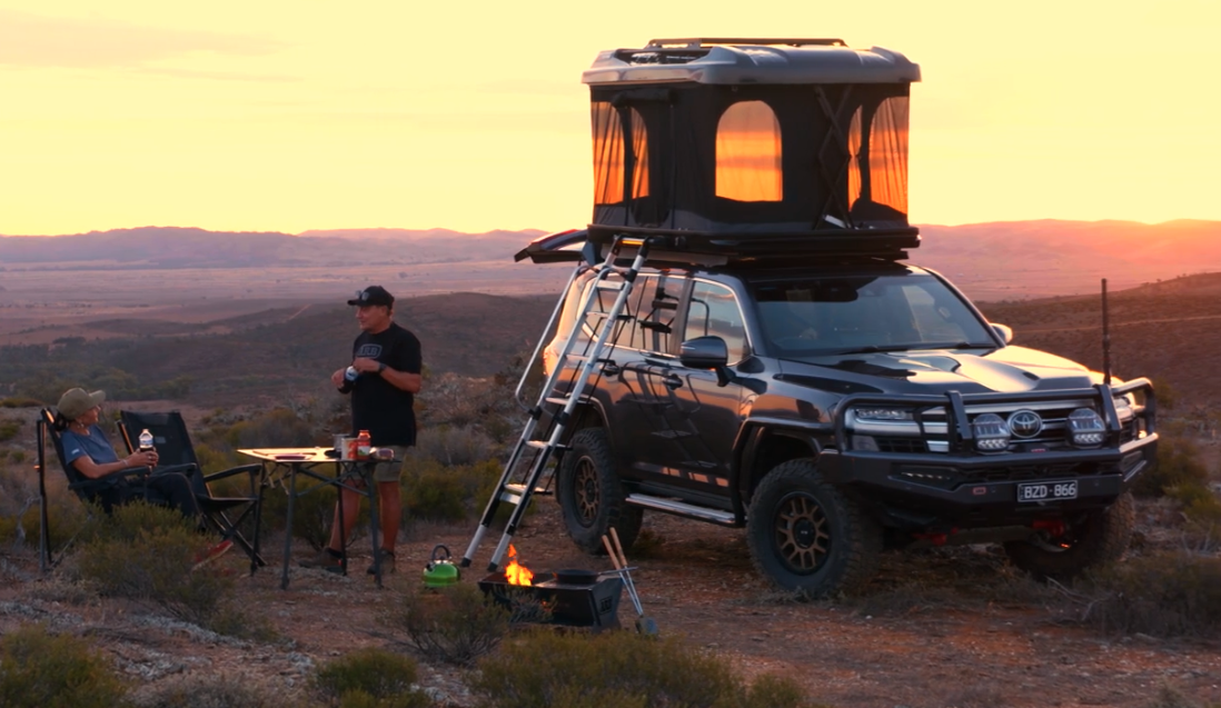 With the Altitude's automated setup, campers can get focused on other things, like setting up furniture, cooking dinner or just enjoying the sunset