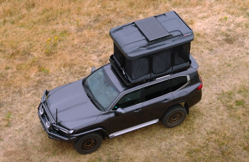 A solar panel kit will be available optionally for the integrated roof rails