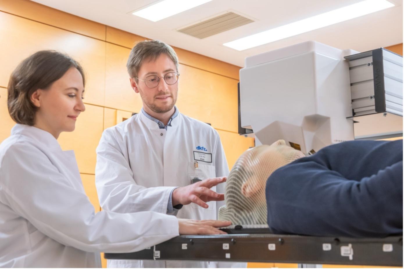 Preparing a patient for ion beam therapy