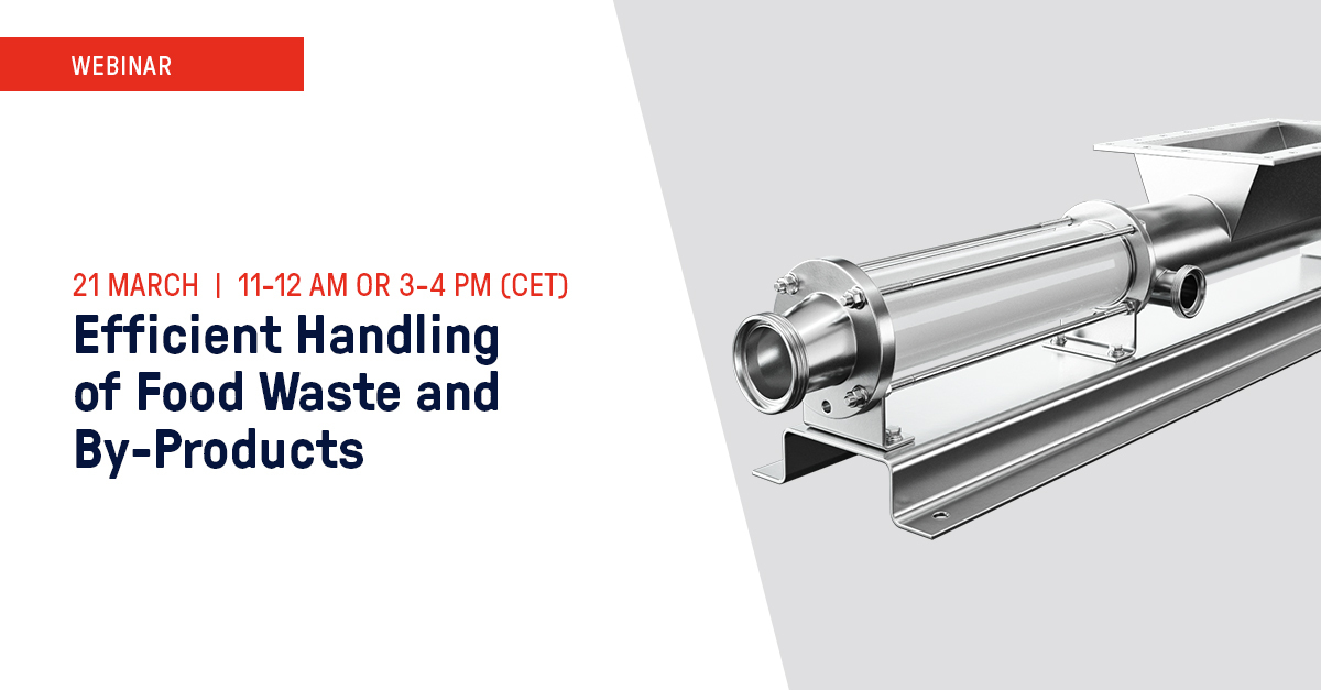 SEEPEX: Webinar on Efficient Handling of Food Waste and By-Products